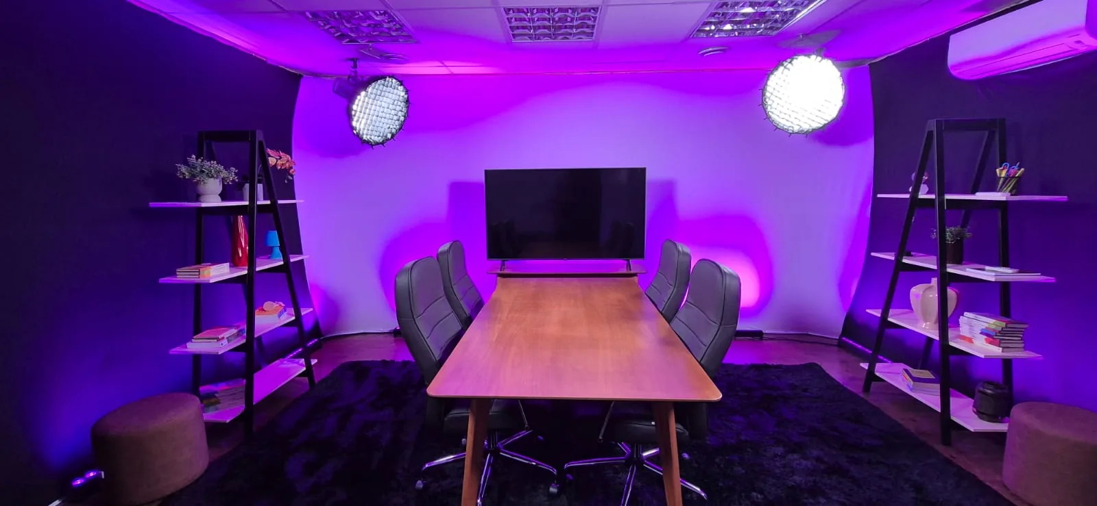 Estúdio audiovisual da UniPod